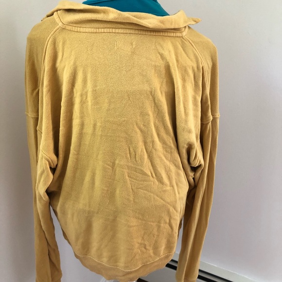 Aerie Yellow Half-Zip - Picture 3 of 4